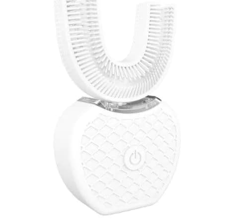 image-Ultrasonic Electric Toothbrush, Automatic Tooth Cleaner, Lazy U-shaped Toothbrush