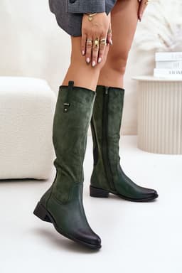 image-Thigh-Hight Boots Step in style