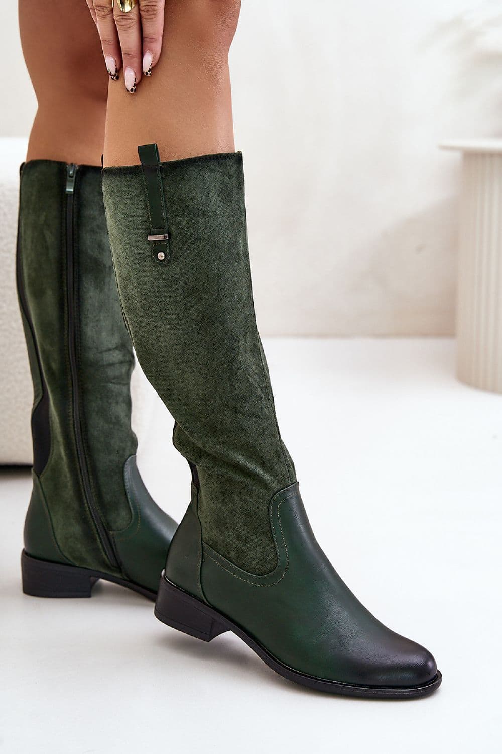 image-Thigh-Hight Boots Step in style