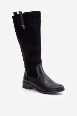 image-Thigh-Hight Boots Step in style