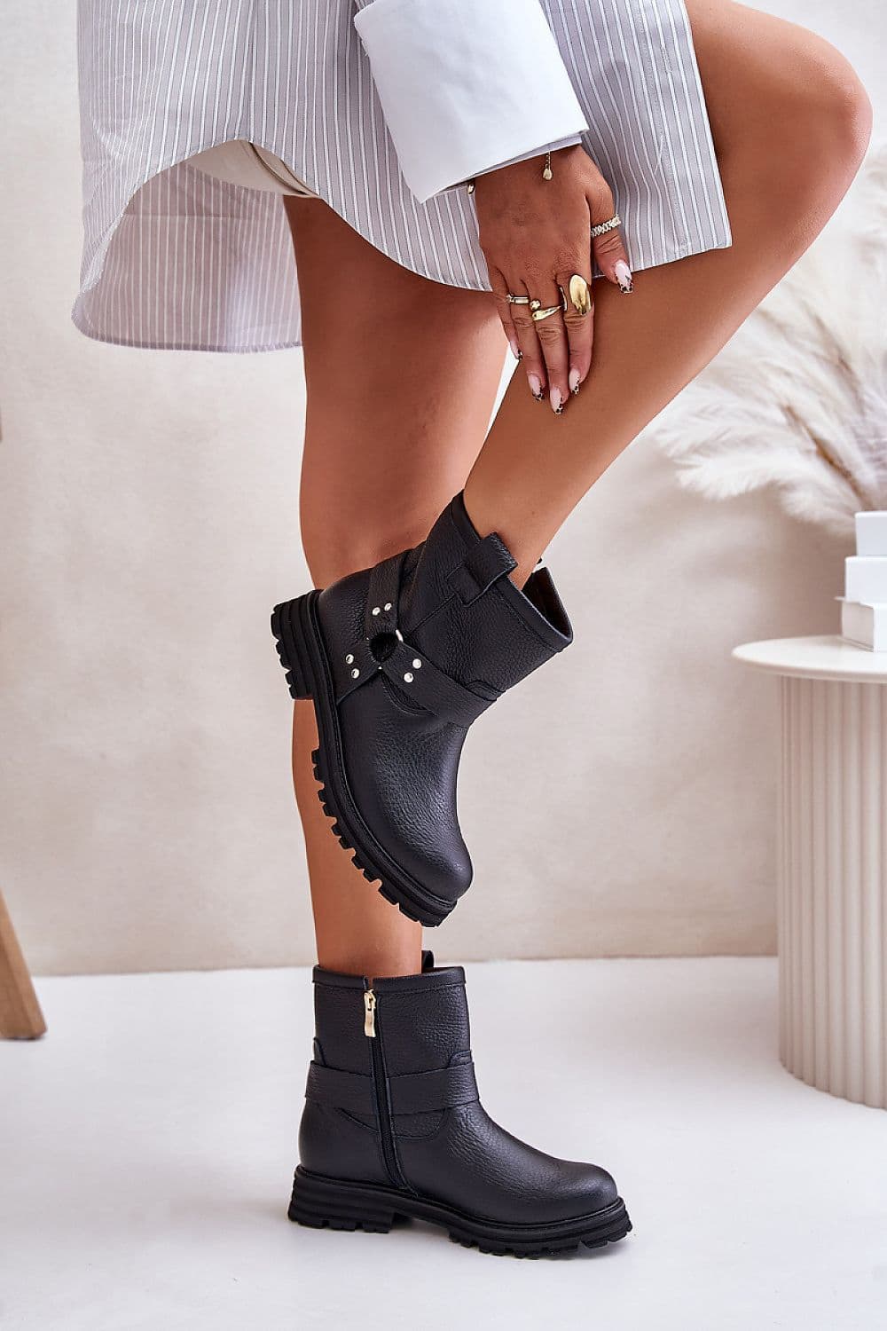 image-Boots Step in style