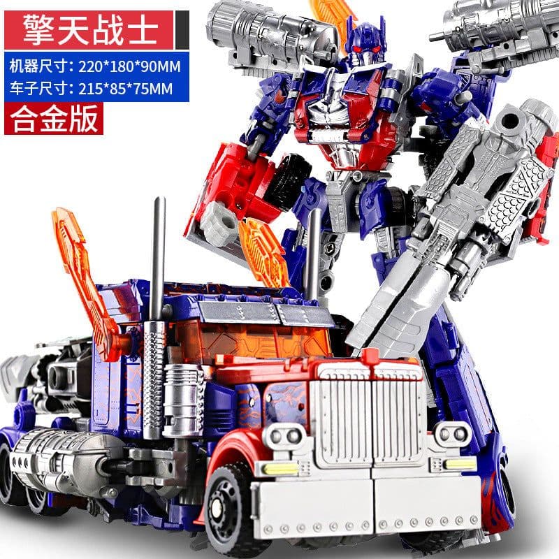 image-King Kong Robot Toy Car - Genuine Alloy Figure - Dinosaur, Wasp, Steel Cable - 25cm