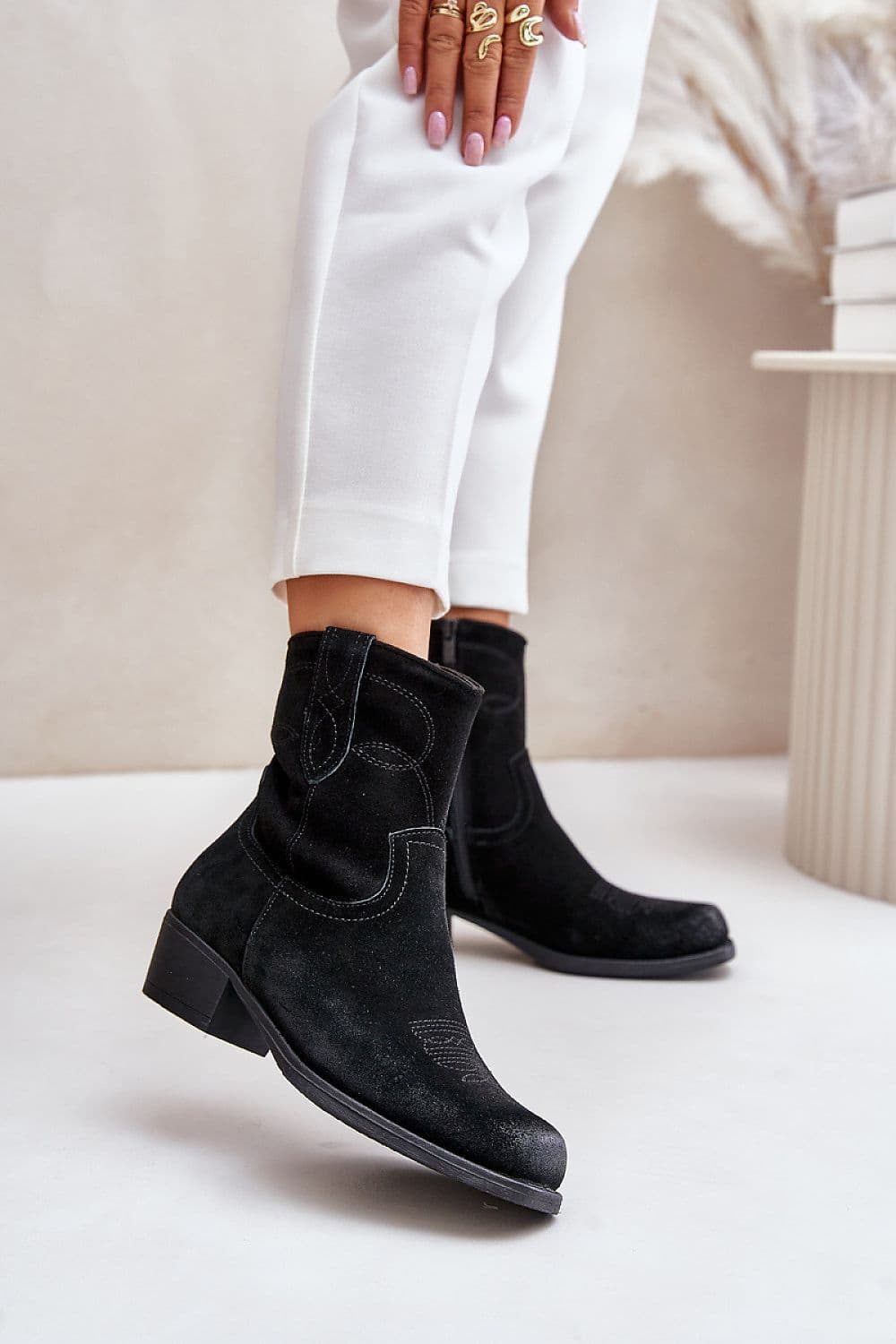 image-Heel boots Step in style