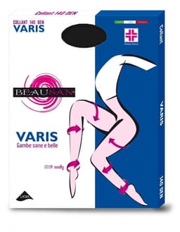 image-VARIS 140DEN black support tights