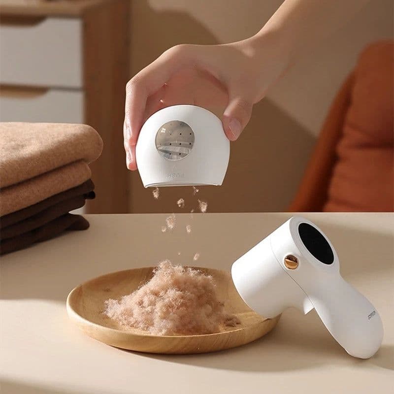 image-New Lint Remover Electric Hairball Trimmer Smart LED Digital Display Fabric USB Charging Portable Professional Fast Household