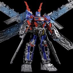 image-King Kong Robot Toy Car - Genuine Alloy Figure - Dinosaur, Wasp, Steel Cable - 25cm