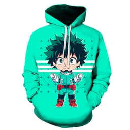 image-My Hero Academia Midoriya Izuku Hoodie 3D Print
