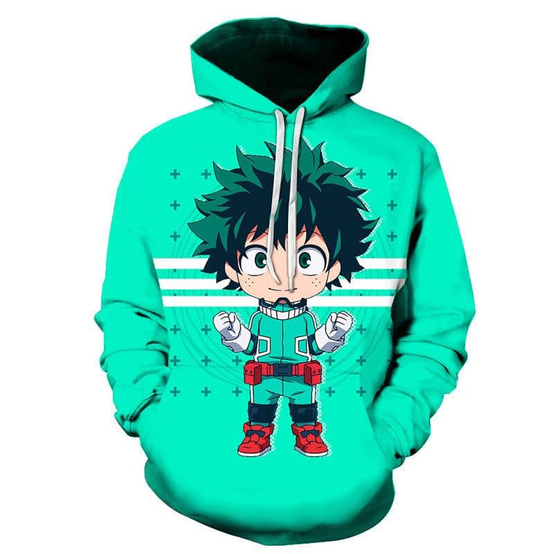 image-My Hero Academia Midoriya Izuku Hoodie 3D Print