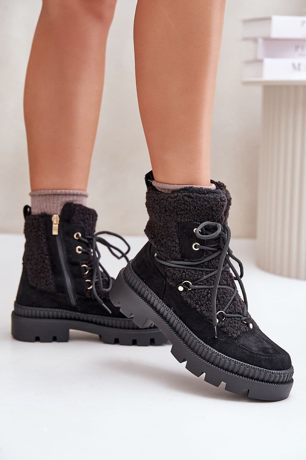 image-Boots Step in style