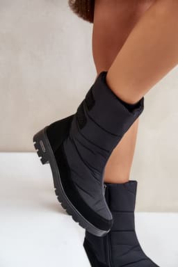 image-Snow boots Step in style