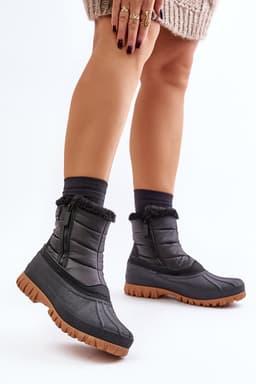 image-Snow boots Step in style