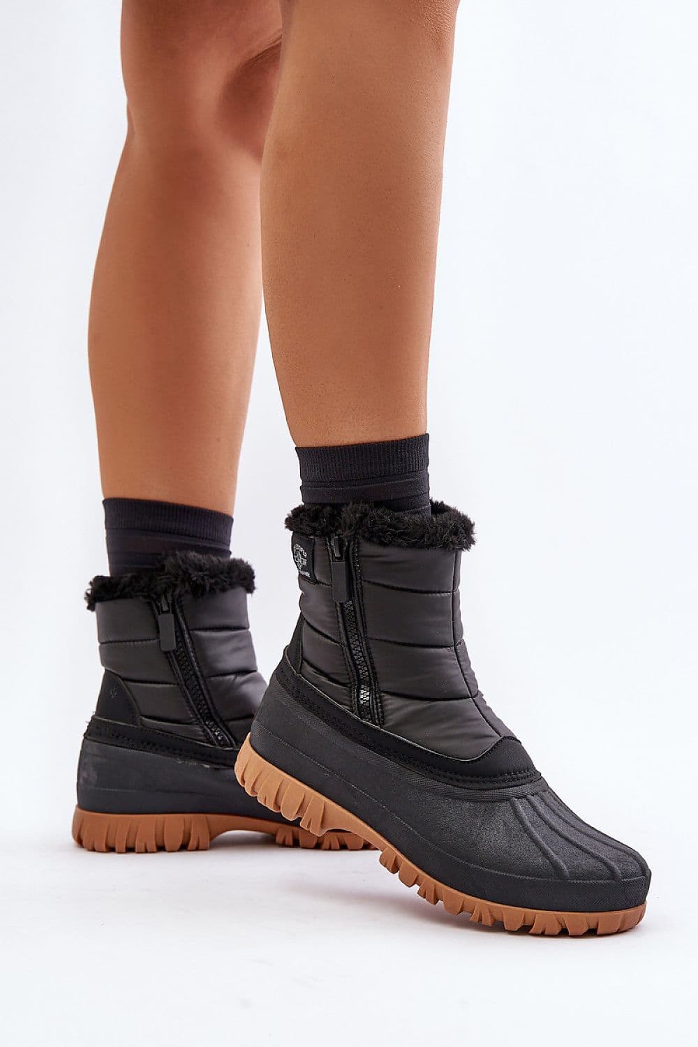 image-Snow boots Step in style