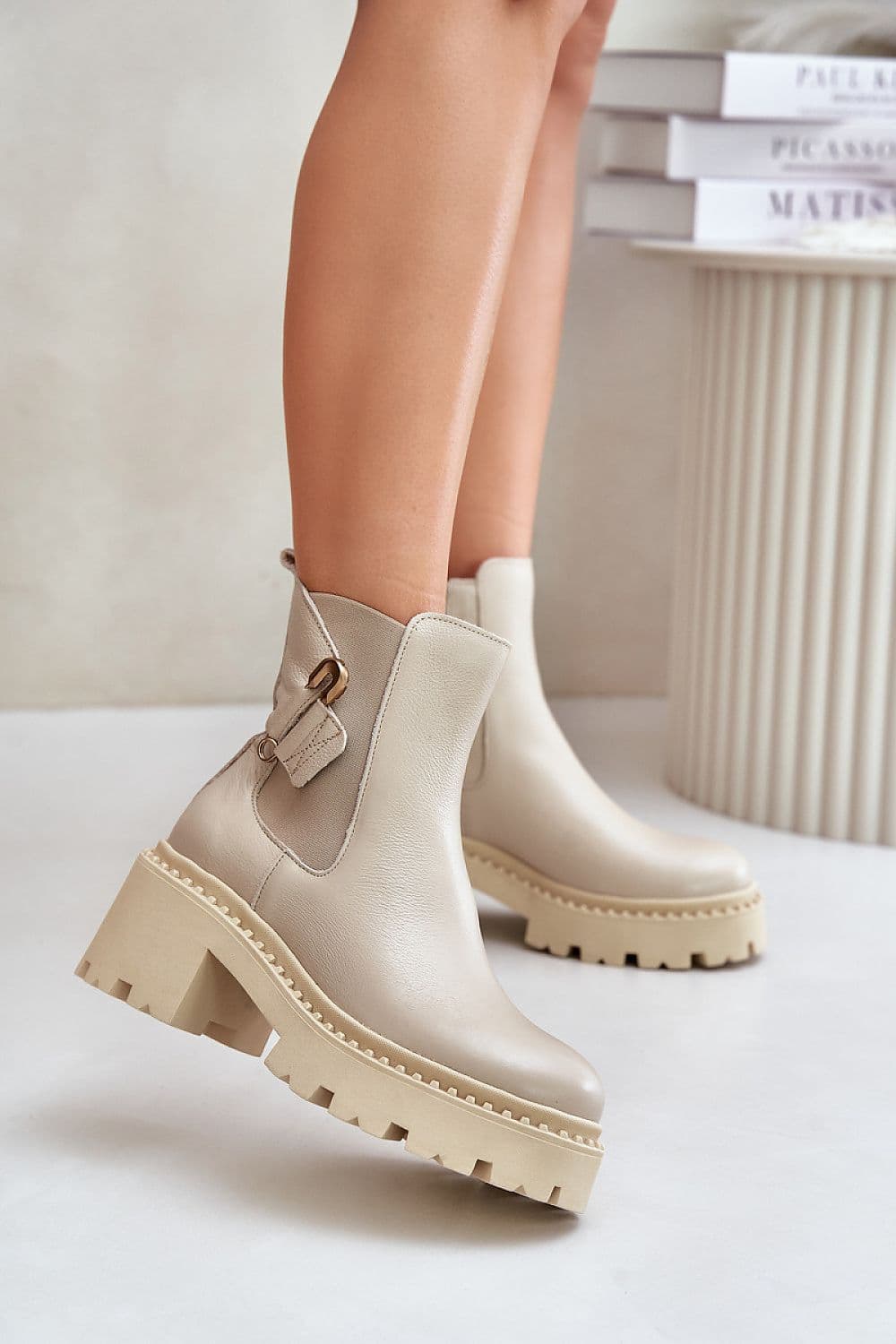 image-Heel boots Step in style