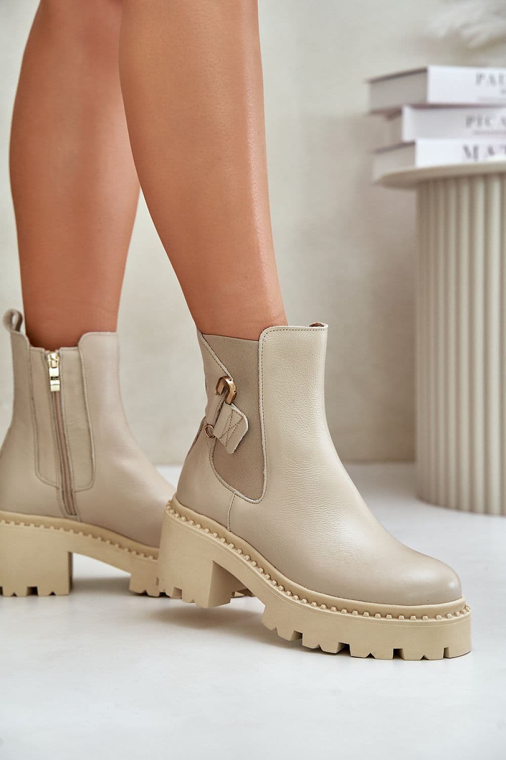 image-Heel boots Step in style