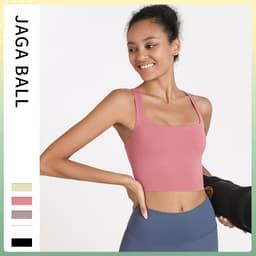 image-Women's Sports Bra - Nylon Black XL Yoga Fitness