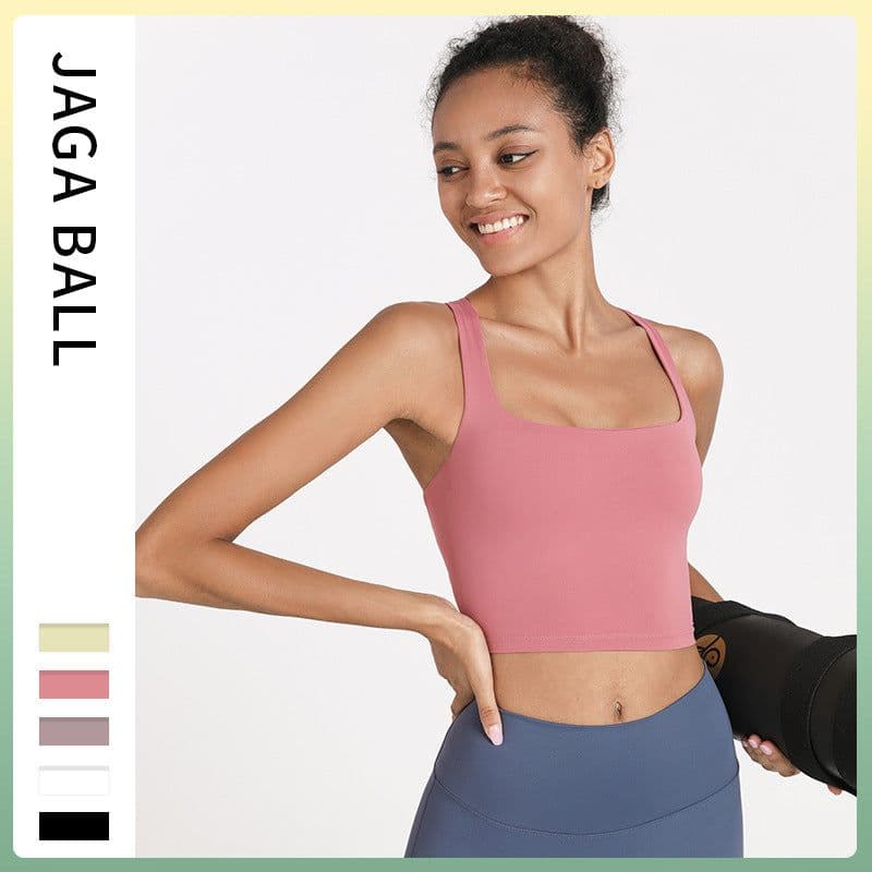 image-Women's Sports Bra - Nylon Black XL Yoga Fitness