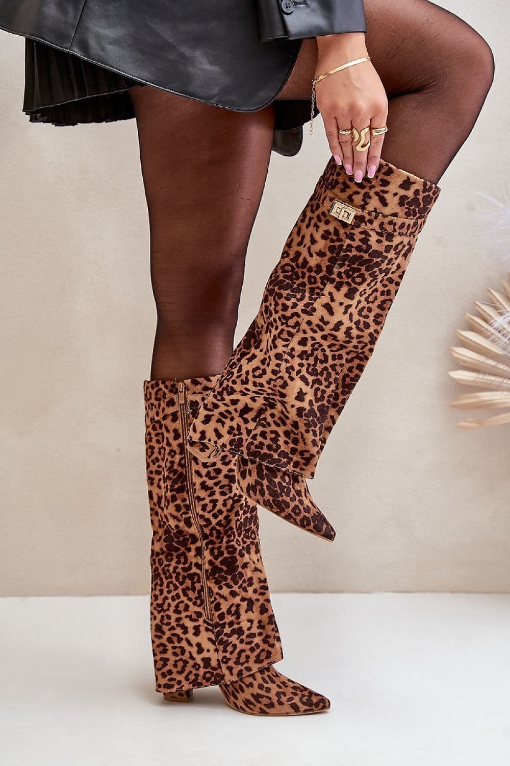 image-Heel boots Step in style