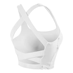 image-Women's Sports Bra - Nylon Black XL Yoga Fitness