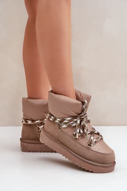 image-Snow boots Step in style