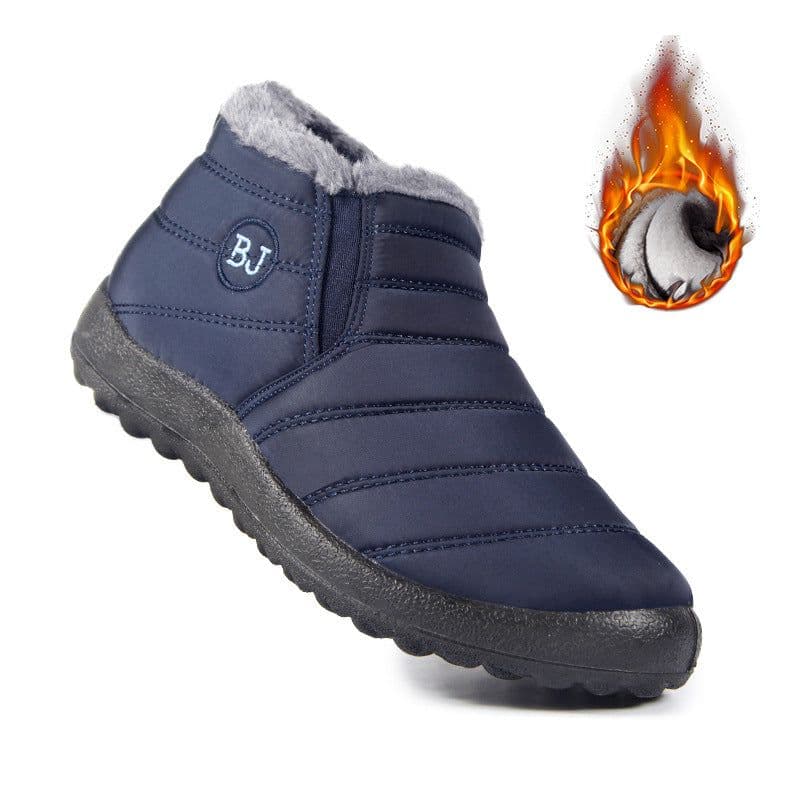 image-Women's Snow Boots Waterproof Winter Cotton Low Cut