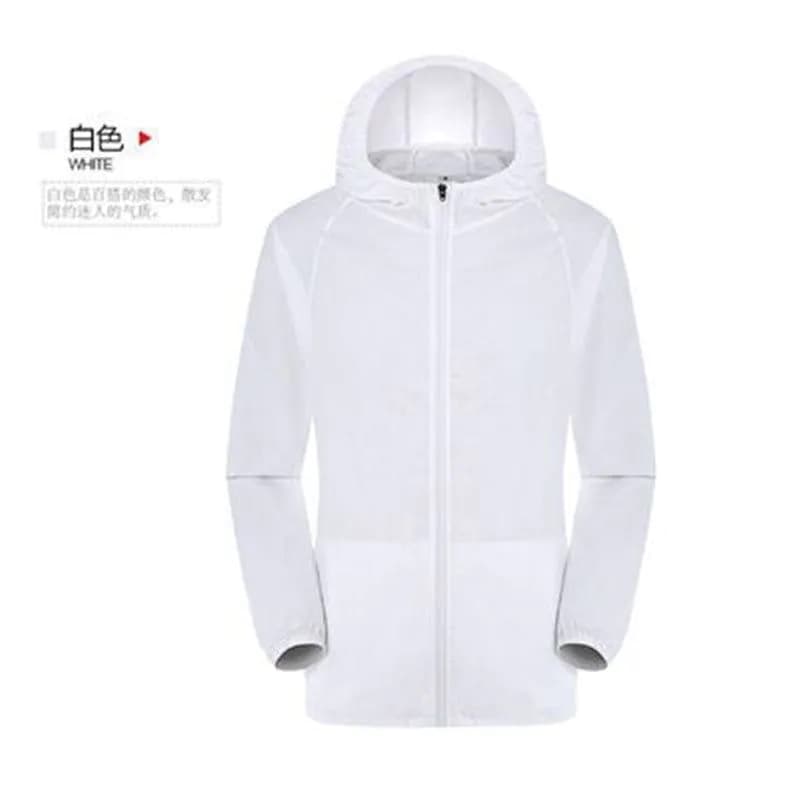 image-Outdoor Sun Protection Jacket - Hooded Lightweight Unisex