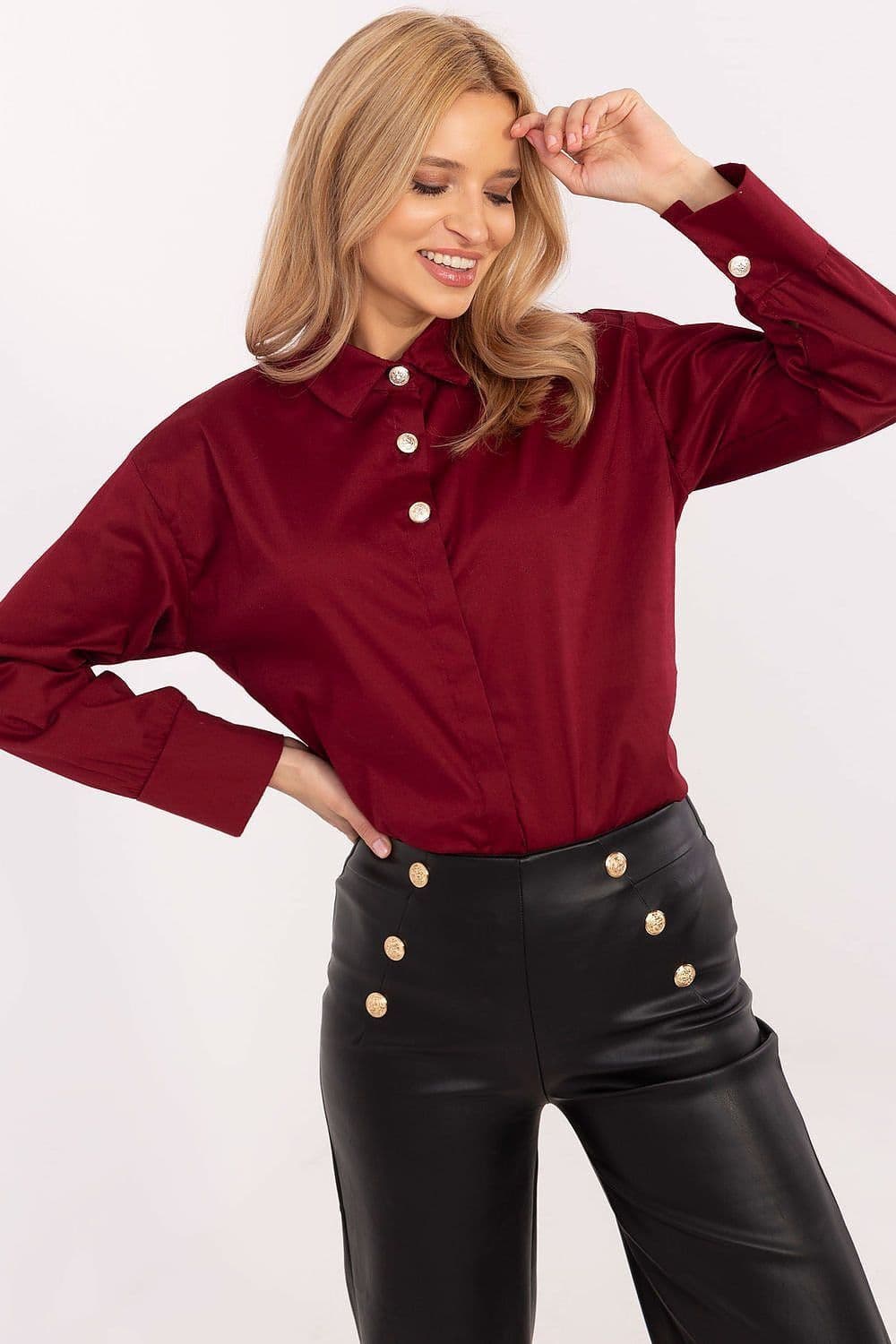 image-Long sleeve shirt Italy Moda