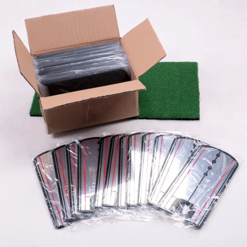 image-Acrylic Golf Putting Mirror - Swing Practice Posture