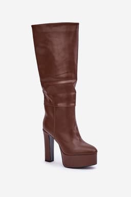 image-Heel boots Step in style