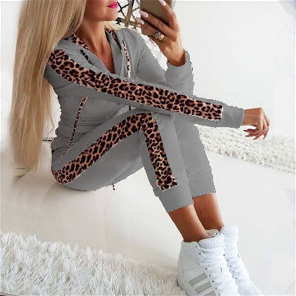 image-Cross-border 2021 Amazon fall/winter new European and American hot style casual home wear shorts trousers sports suit women