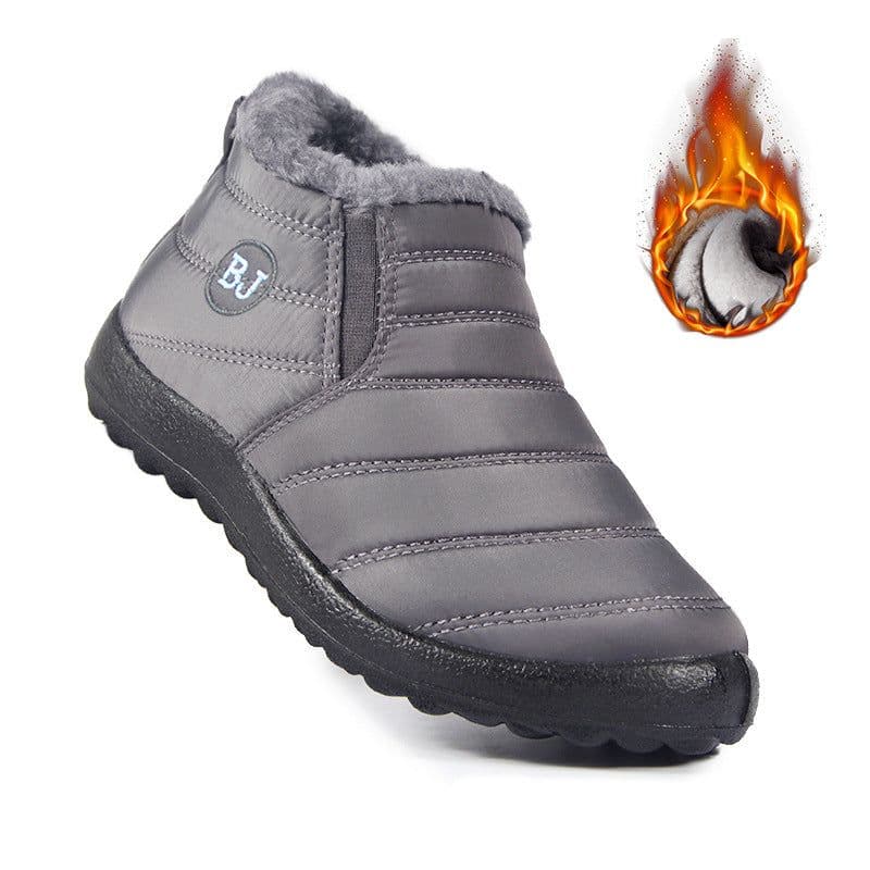 image-Women's Snow Boots Waterproof Winter Cotton Low Cut