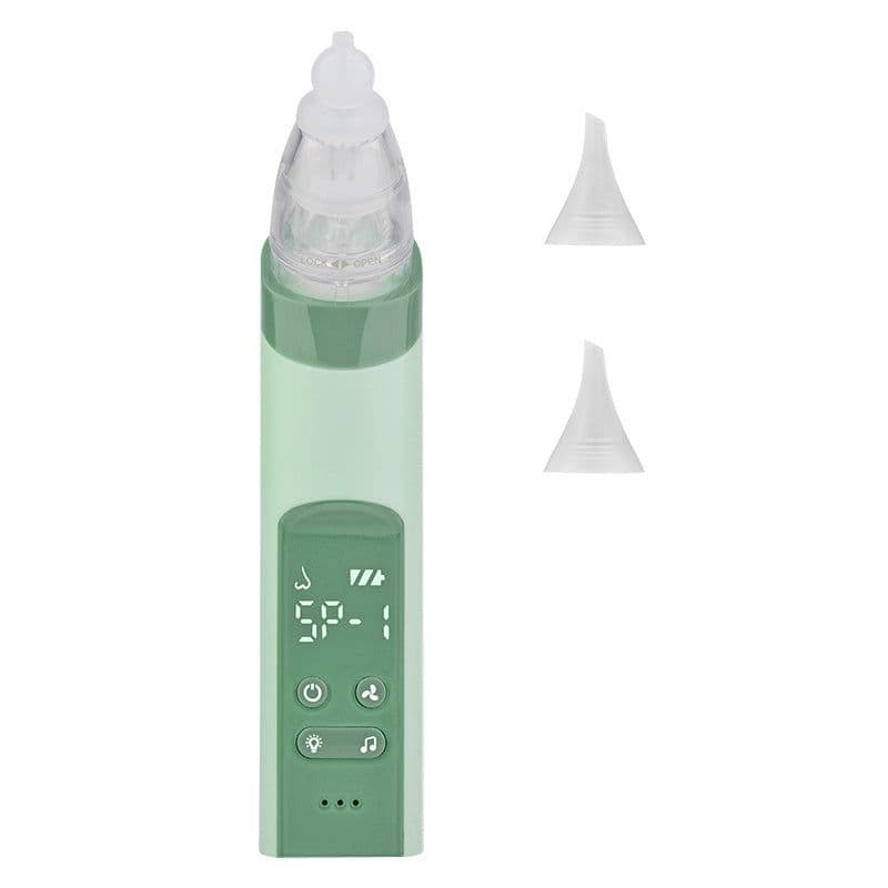 image-Rechargeable electric nasal suction device with adjustable suction power and music, baby sucking nose, cleaning nose, sucking blackheads