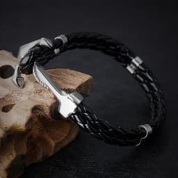 image-Anchor Braided Multi-layer Men's Bracelet