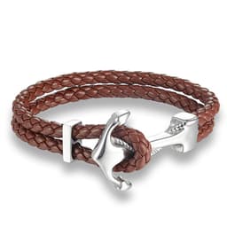 image-Anchor Braided Multi-layer Men's Bracelet