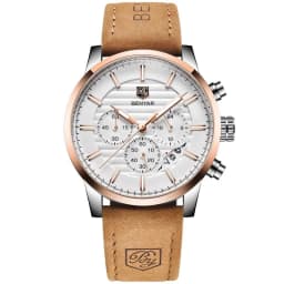 image-High Quality Fashion Leather Band Watch For Men