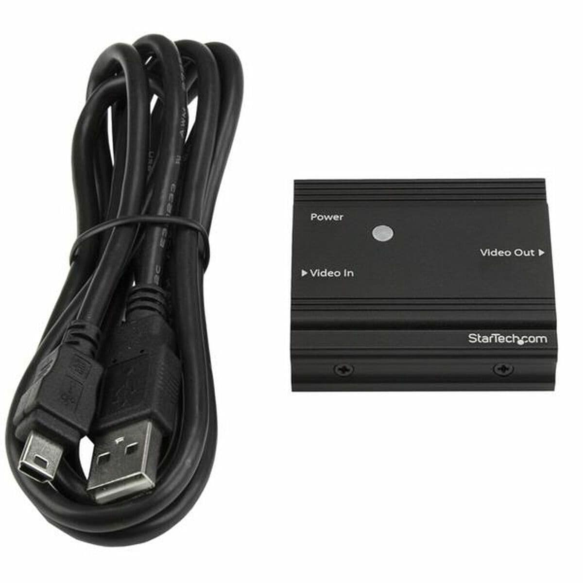 image-HDMI Adapter Startech HDBOOST4K Black