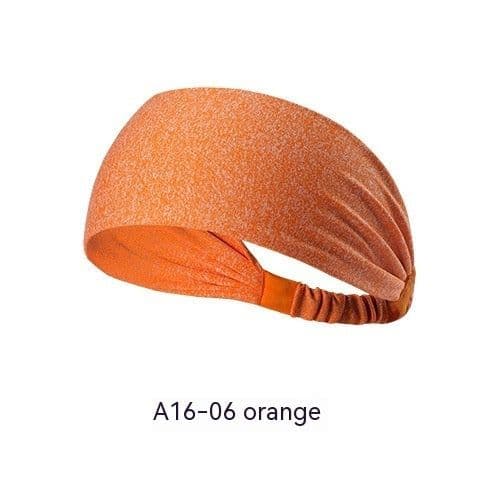 image-Quick-drying Antiperspirant Yoga Hair Band For Women