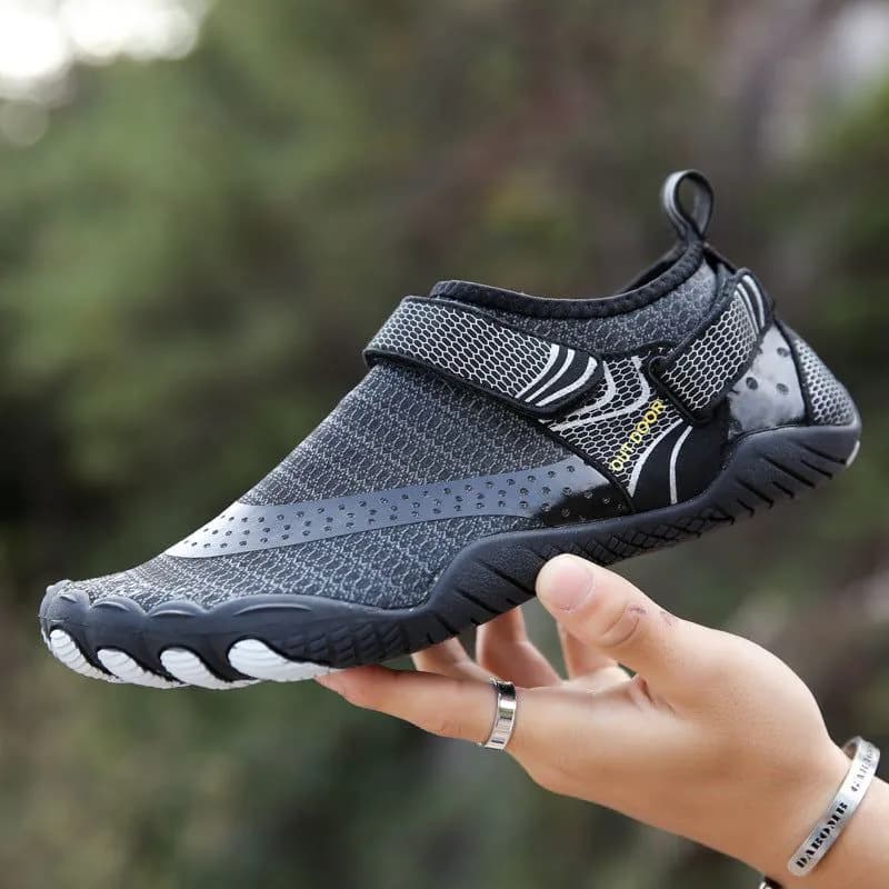 image-Water Shoes - Unisex Quick-Dry Non-Slip Beach Diving Shoes