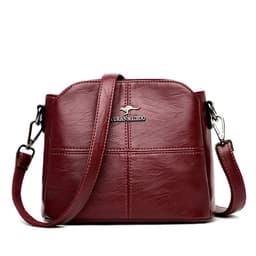 image-Suddenly Beautiful PU Shoulder Bag - Light Blue Small