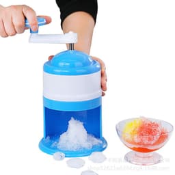 image-Manual Ice Shaver Machine - Smoothie Crusher Home