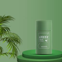 image-Charm Point Green Tea Solid Mask Deep Pore Cleanse Oil Control Acne Blackheads