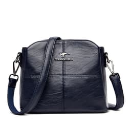 image-Suddenly Beautiful PU Shoulder Bag - Light Blue Small