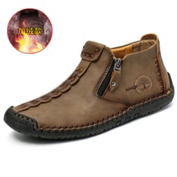 image-Xun Qi Martin Boots - Dark Green Size 48 Zipper