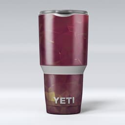 image-Red Geometric V13 - Skin Decal Vinyl Wrap Kit compatible with the Yeti