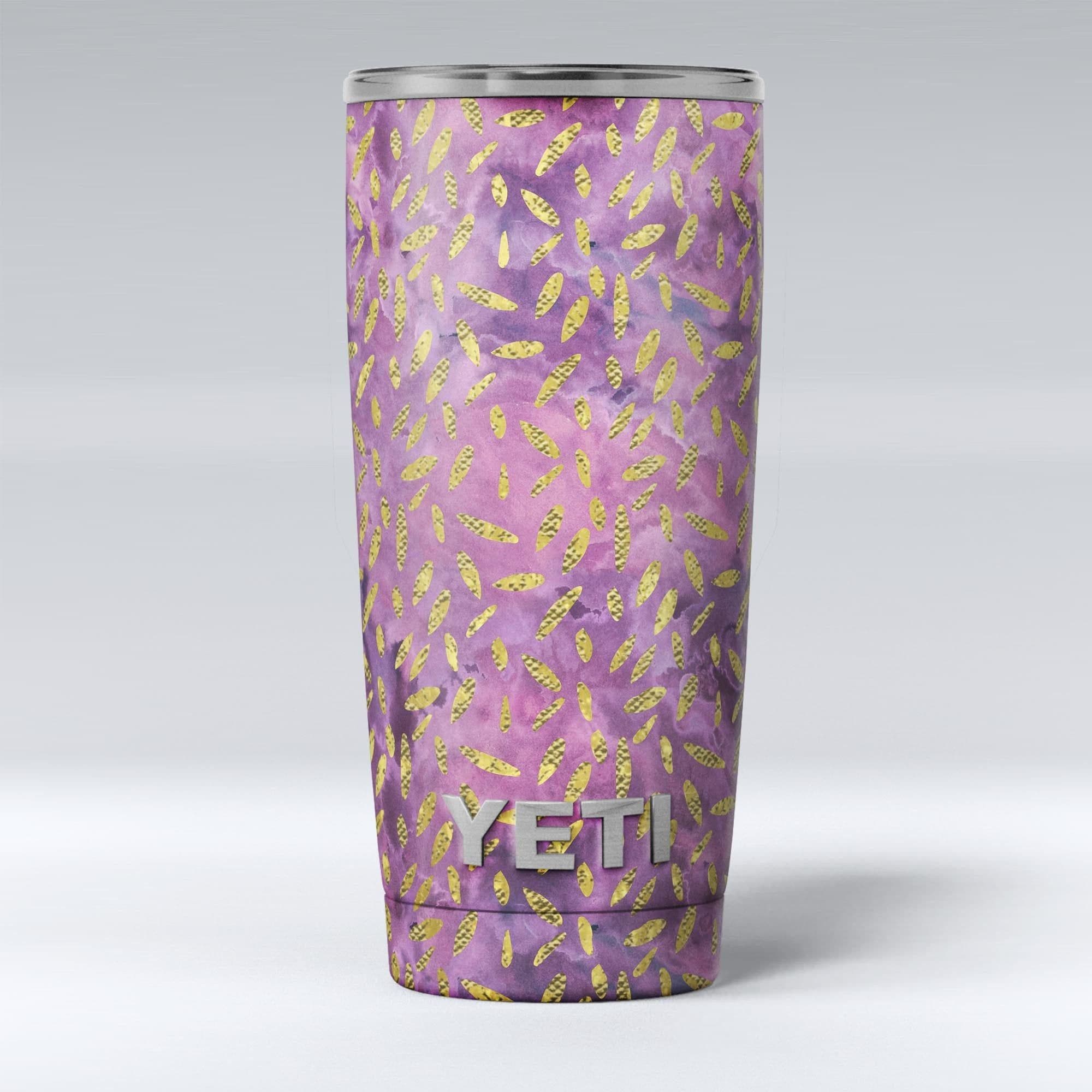 image-Daisy Pedals Over Purple Cloud Mix - Skin Decal Vinyl Wrap Kit