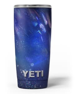 image-Deep Blue Unfocused Scratches - Skin Decal Vinyl Wrap Kit compatible