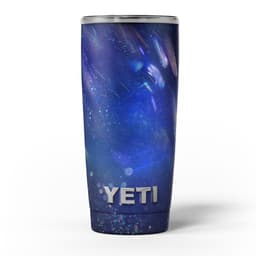 image-Deep Blue Unfocused Scratches - Skin Decal Vinyl Wrap Kit compatible