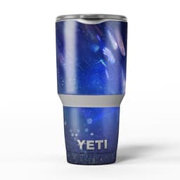 image-Deep Blue Unfocused Scratches - Skin Decal Vinyl Wrap Kit compatible