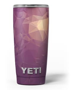 image-Purple Geometric V18 - Skin Decal Vinyl Wrap Kit compatible with the