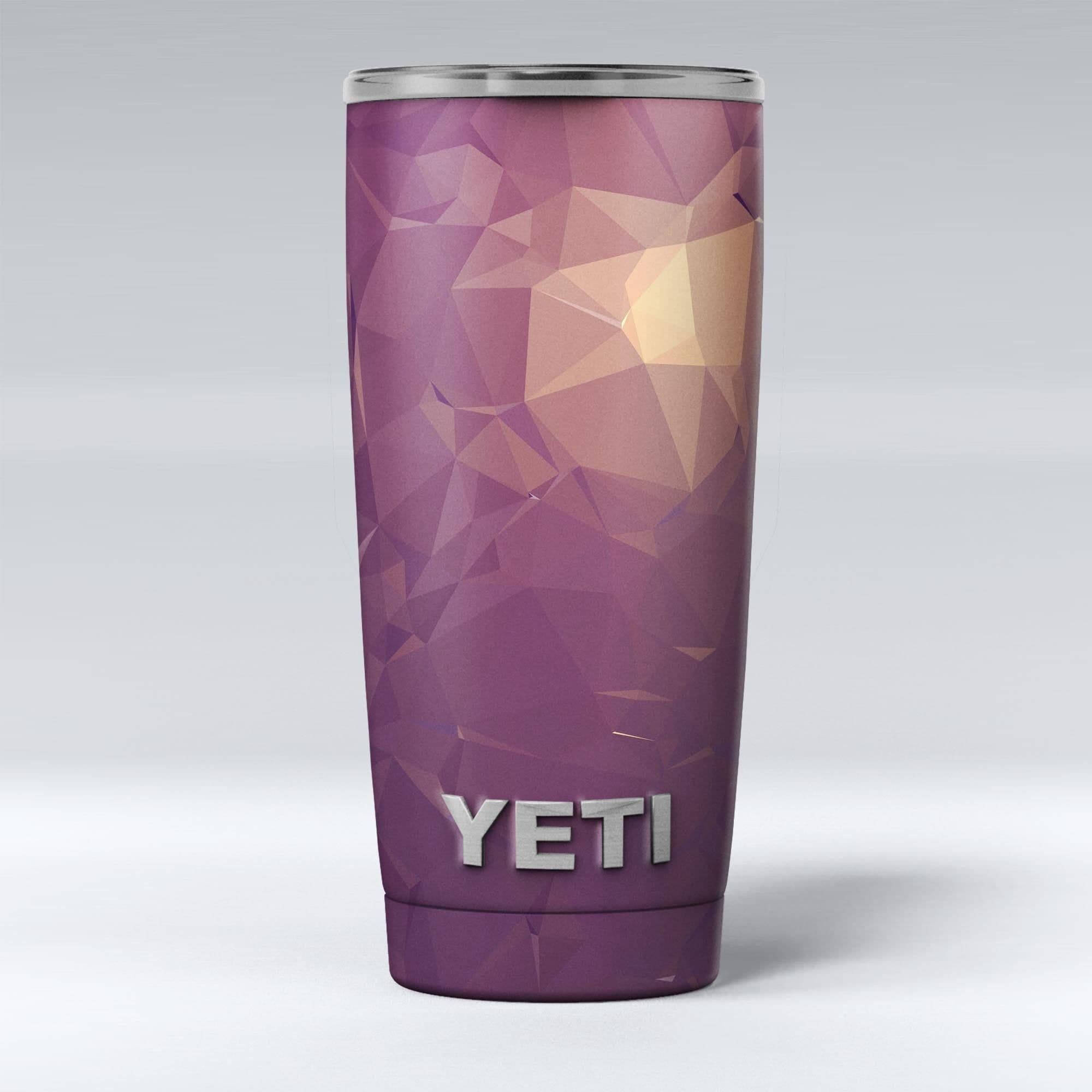 image-Purple Geometric V18 - Skin Decal Vinyl Wrap Kit compatible with the