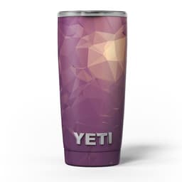 image-Purple Geometric V18 - Skin Decal Vinyl Wrap Kit compatible with the
